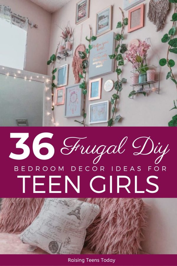 36 Frugal DIY Teen Room Decor Ideas for Girls - Raising Teens Today